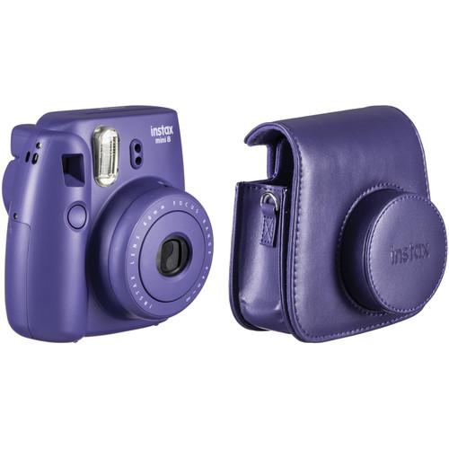 FUJIFILM instax mini 8 Instant Film Camera and Groovy Case Kit