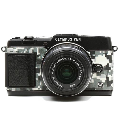 Japan Hobby Tool Camera Leather Decoration Sticker for Olympus PEN E-P5 Mirrorless Camera