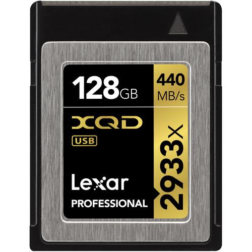 Lexar 128GB 2933x XQD 2.0 Memory