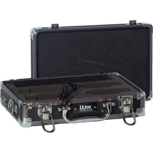 Listen Technologies LA-323 4-Unit Portable RF Product Charging Carrying Case with Removable Lid