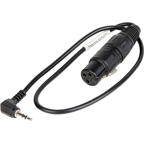 Remote Audio CAX3F1 8MM Mono Mini Male to 3-Pin XLR Female Cable