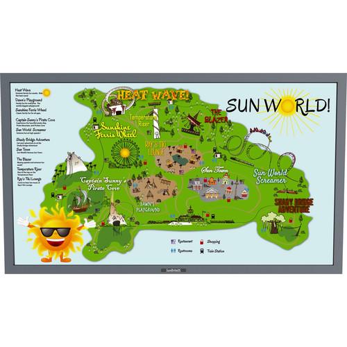 SunBriteTV Marquee Series 55" Outdoor Landscape Mode Digital Signage