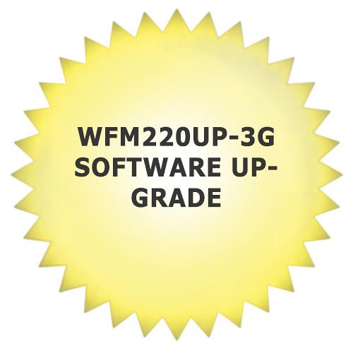 Tektronix WFM220UP-3G Software Upgrade for WFM2200 Waveform Monitor & Generator