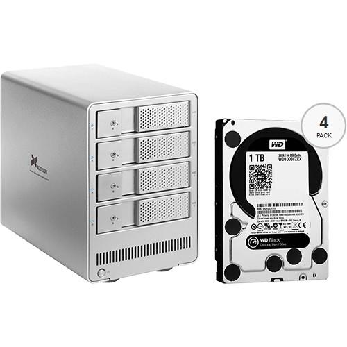 Xcellon DRD-401 4TB Four-Bay HDD Enclosure