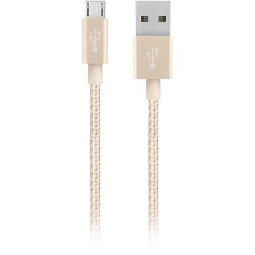 Belkin Metallic Micro-USB To USB Type-A 2.0 Cable, Belkin, Metallic, Micro-USB, To, USB, Type-A, 2.0, Cable