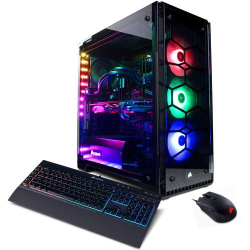 CyberPowerPC Crystal Gaming Series Pro Desktop Computer