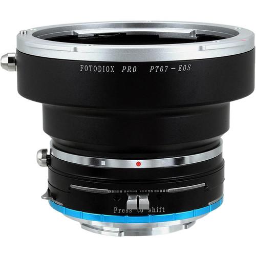 FotodioX Pro Shift Mount Adapter for Pentax 67 Lens to Sony E-Mount Camera