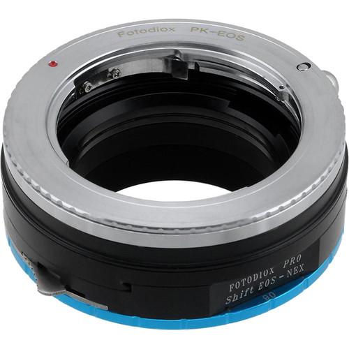 FotodioX Pro Shift Mount Adapter for Pentax K-Mount Lens to Sony E-Mount Camera