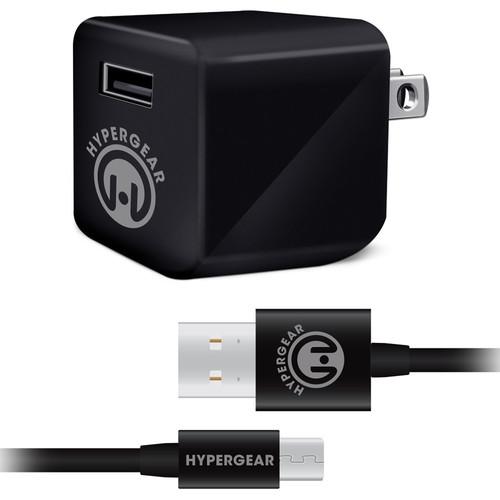 HyperGear Rapid Wall Charger with Micro-USB Cable, HyperGear, Rapid, Wall, Charger, with, Micro-USB, Cable