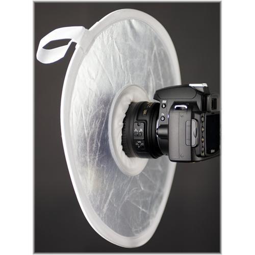 Interfit STR112 On Camera Reflector, Silver