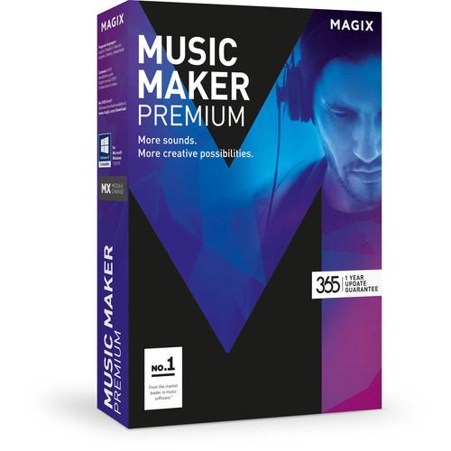 MAGIX Entertainment Music Maker Premium Edition - Music Production Software