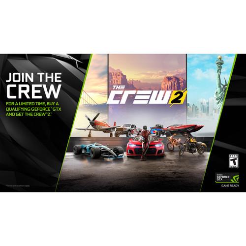 NVIDIA The Crew 2 with GeForce GTX 1080 1080 Ti, NVIDIA, Crew, 2, with, GeForce, GTX, 1080, 1080, Ti