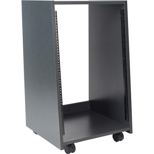 Raxxess Elite Slanted Rack, Model ERK-16-20BSL Ebony