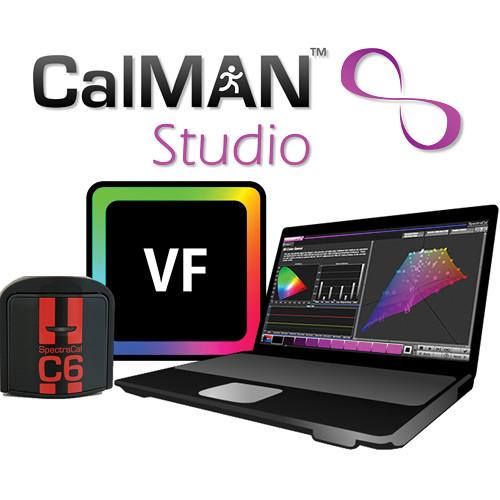 SpectraCal CalMAN Studio with VirtualForge and C6 Colorimeter Bundle