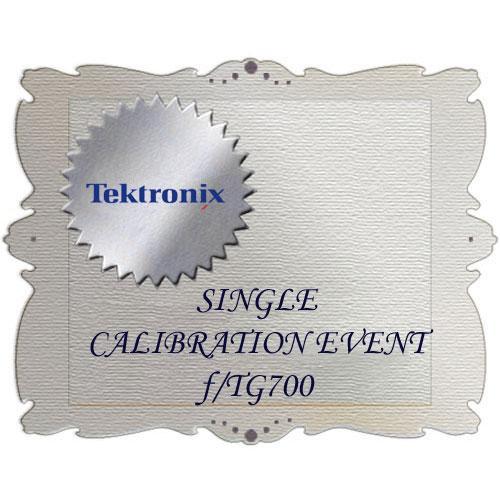 Tektronix CA1 Calibration Service for TG700