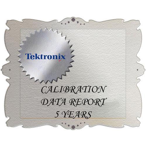 Tektronix D5 Calibration Data Report for SPG600
