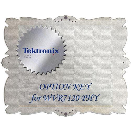 Tektronix PHY Option for WVRX20VS