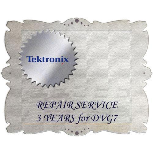 Tektronix R3 Product Warranty and Repair Coverage for DVG7