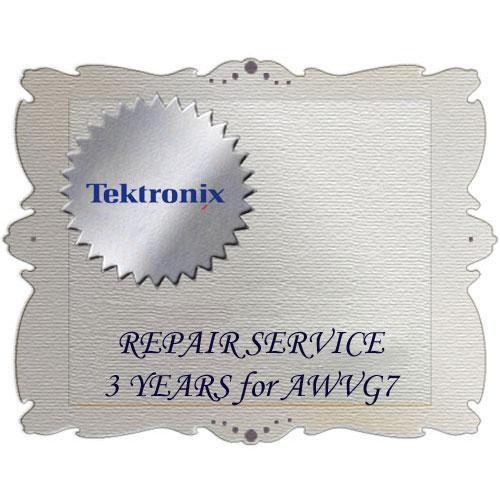 Tektronix R3DW Product Warranty and Repair Coverage for AWVG7