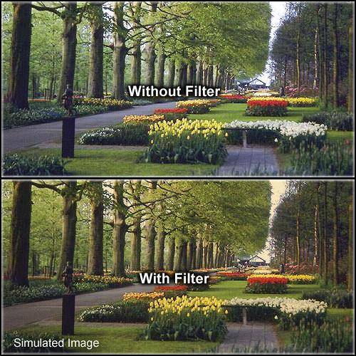 Tiffen 5 x 5" 1 Tangerine Solid Color Filter