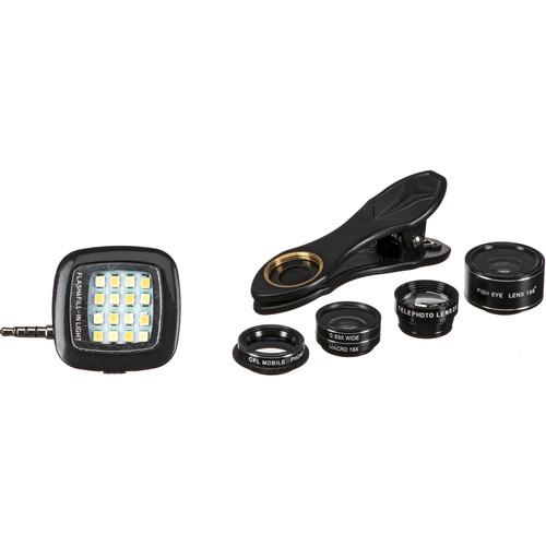 Apexel 6-in-1 Smartphone Camera Lens Kit