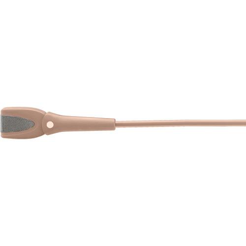 DPA Microphones d:screet 4161 Core Slim Omnidirectional Microphone with Hardwired TA4F Connector Beige