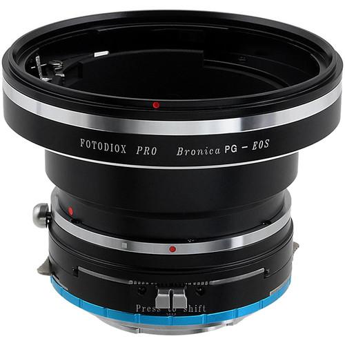 FotodioX Pro Shift Mount Adapter for Bronica GS-1 PG Lens to Sony E-Mount Camera