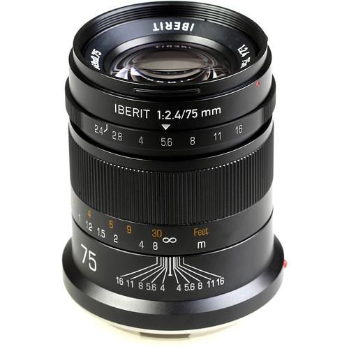 Handevision IBERIT 75mm f 2.4 Lens for Leica L