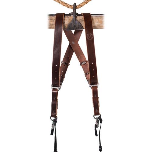 HoldFast Gear Money Maker 2-Camera Leather Harness without D-Rings 
