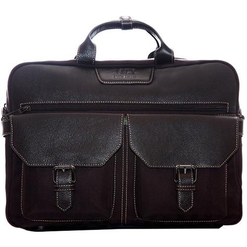 Jill-E Designs Andrew Leather Briefcase for 15" Laptop