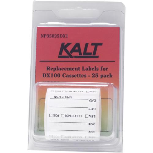 Kalt DX100 Cassette Labels