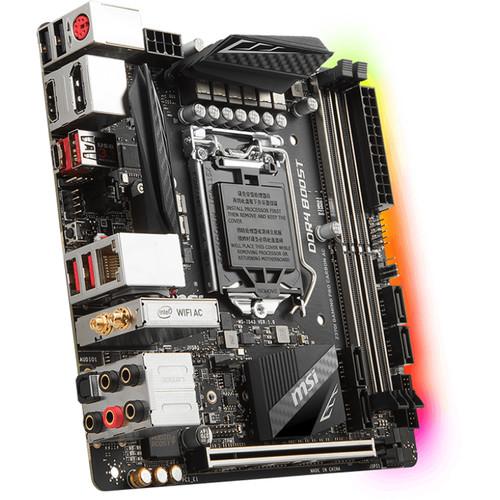 MSI Z370I Gaming Pro Carbon AC LGA 1151 Mini-ITX Motherboard