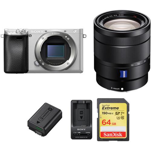 Sony a6300 Mirrorless Digital Camera with 16-70mm Lens Premium Kit