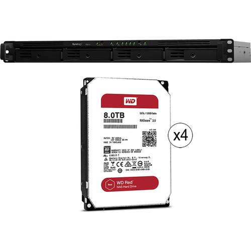 Synology RackStation 32TB RS816 4-Bay NAS Server Kit