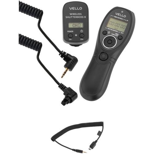 Vello Wireless ShutterBoss Timer Remote Kit