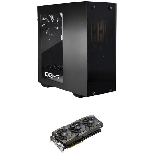 ASUS Republic of Gamers Strix GeForce GTX 1080 Ti Graphics Card & EVGA DG-73 Mid-Tower Case Kit