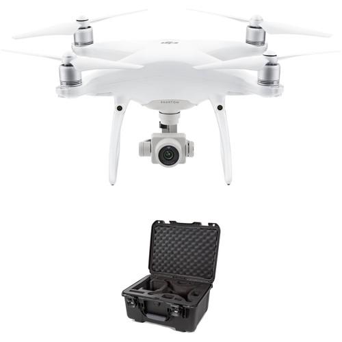 DJI Phantom 4 Advanced Quadcopter Bundle with 945 Waterproof Hard Case
