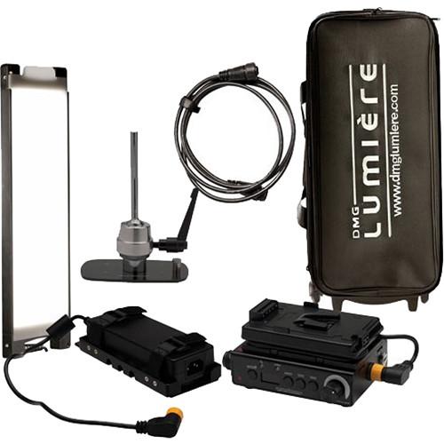 DMG Lumiere MINI Switch AC DC Kit with Lolly Pop Mount & V-Mount Battery Plate and Bag