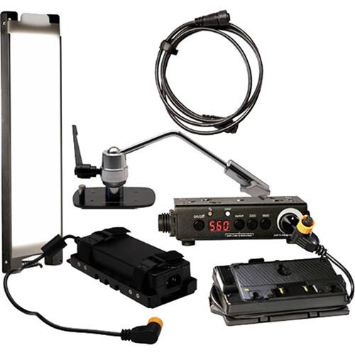 DMG Lumiere MINI Switch AC DC Kit with Offset Mount and Gold Mount Battery Plate