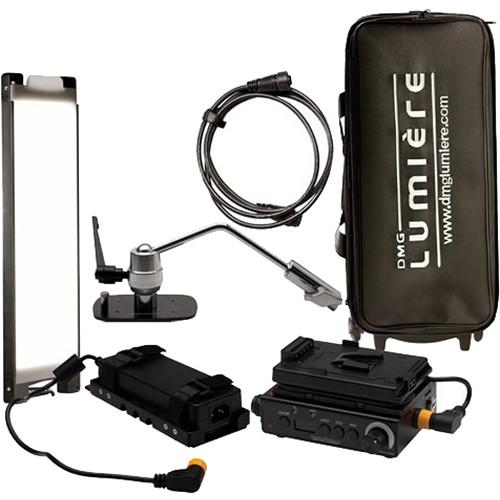 DMG Lumiere MINI Switch AC DC Kit with Offset Mount & V-Mount Battery Plate and Bag