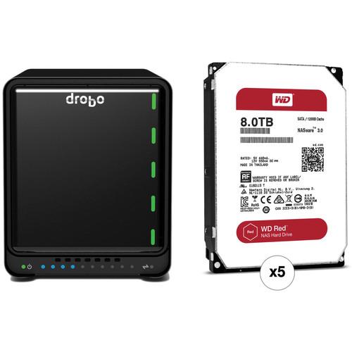 Drobo 5D 40TB 5-Bay Professional Storage