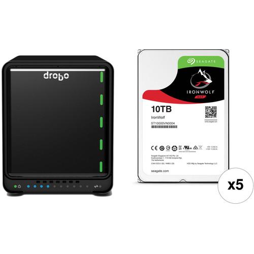 Drobo 5D 50TB 5-Bay Professional Thunderbolt Storage Array Kit