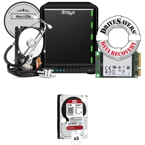 Drobo 5N2 30TB 5-Bay NAS Enclosure Kit with WD NAS Drives