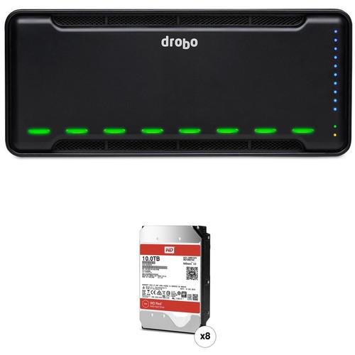 Drobo B810n 80TB 8-Bay NAS Enclosure Kit with WD NAS Drives