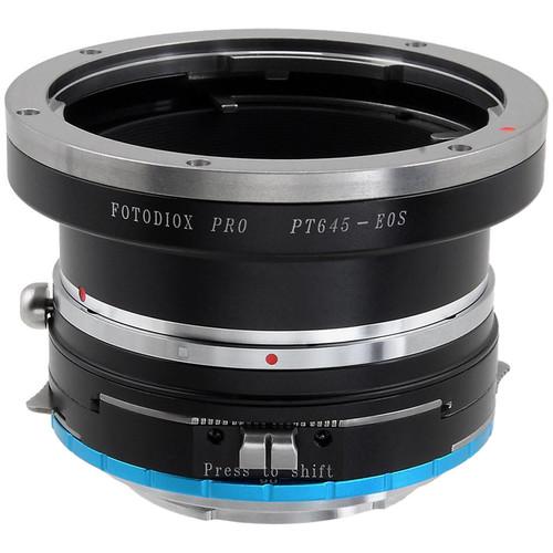 FotodioX Pro Shift Mount Adapter for Pentax 645 Lens to Sony E-Mount Camera