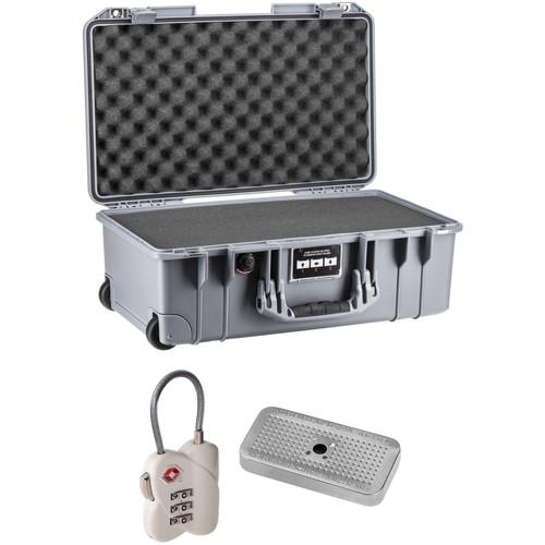 Pelican 1535 Air Case Kit with Foam Set, TSA Lock, & Desiccant Gel