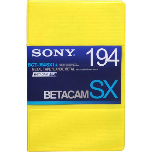 Sony BCT-194SXLA 194-Minute Betacam SX Video
