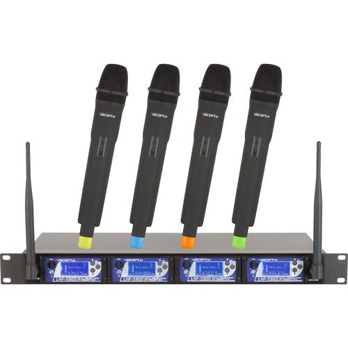 VocoPro UHF-5900-9 4-Channel UHF PLL Wireless