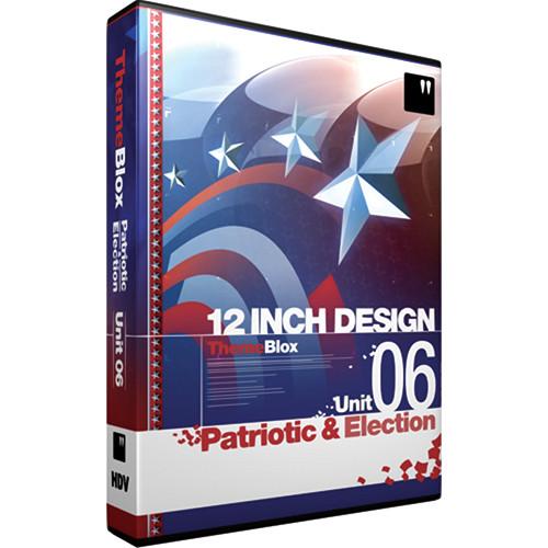 12 Inch Design ThemeBlox HDV Unit 06 - Patriotic and Election