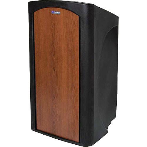 AmpliVox Sound Systems Pinnacle Multimedia Lectern with Mic